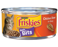 Friskies® Chicken Dinner In Gravy Meaty Bits Cat Food