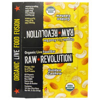 Raw Revolution 100 Calorie Organic Live Food Bar Golden Cashew 20 Bars - Vegan