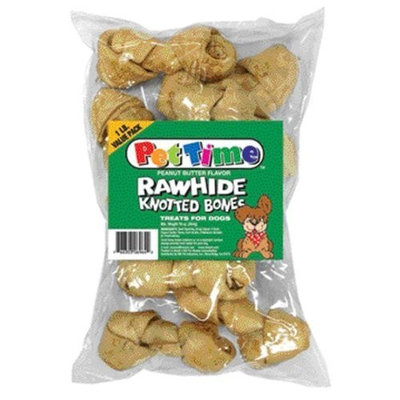 Ims Pet Industries IMS TRADING PET BASTED BONE PEANUT BUTTER 1LB