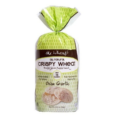 Mr Wheat Mr. Wheat Crispy Wheat - Onion Garlic 12 Pack