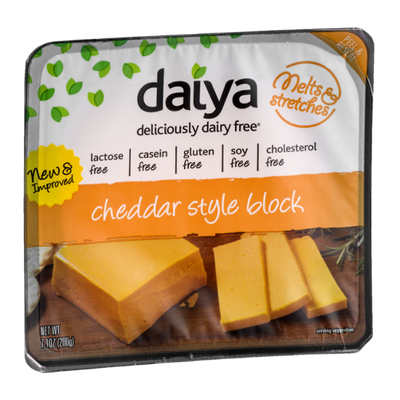 Daiya Deliciously Dairy Free Cheddar Style Block