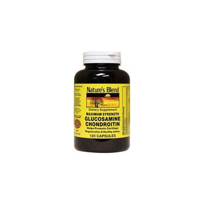 Glucosamine Chondroitin Maximum Strength 120 Capsules by Nature's Blend