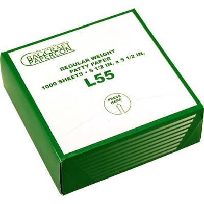 Kegworks Hamburger Patty Paper - Box Of 1000 Sheets: Single Box