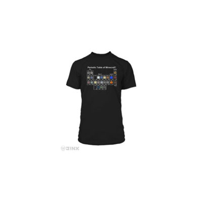 Jinx Minecraft Periodic Table T-Shirt - Xlarge