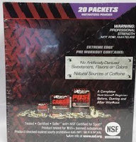 Extreme Edge Pre Workout - Lemon Packets Bluebonnet 20 Packet
