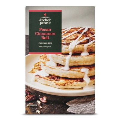 Archer Farms Pecan Cinnamon Roll Pancake Mix 17.1 oz