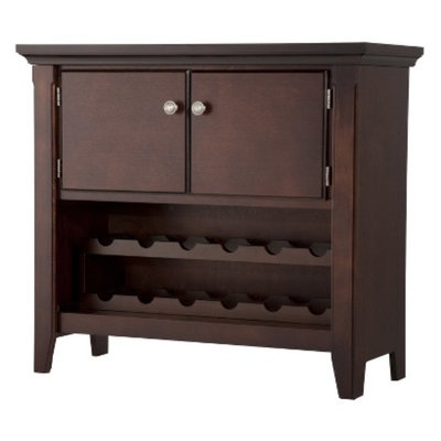 Foremost Wine Cabinet: Avington Buffet - Dark Tobacco