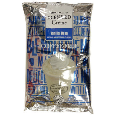Big Train Vanilla Bean Blended Creme Frappe Mix - 3.5 lb. Bag