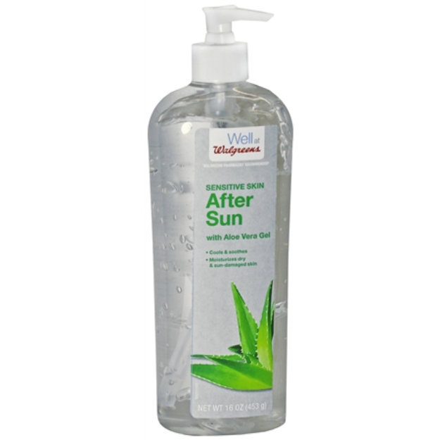 Walgreens After Sun Gel with Aloe, Sensitive Skin, 16 fl oz Reviews 2019