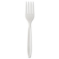 Solo Inc. Plastic Forks Solo Reliance Mediumweight Cutlery, Standard