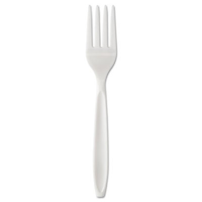 Solo Inc. Plastic Forks Solo Reliance Mediumweight Cutlery, Standard