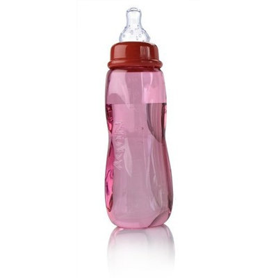 Nuby 3 Pack Tinted Bottle, 8 Ounce, Colors May Vary (Discontinued by Manufacturer)