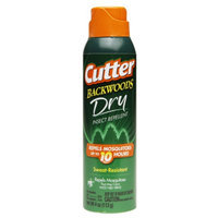 Cutter Backwoods Dry Aerosol 25% DEET, 4 oz