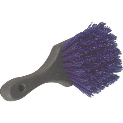 Birdwell Cleaning Products Round Poly Brush Blue 8 Inch