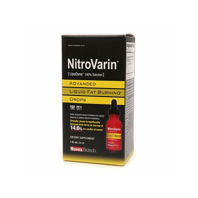 Novex Biotech Nitrovarin Advanced Liquid Fat Burning Drops