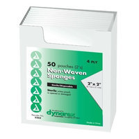 Dynarex Non-Woven Gauze Sponges, Sterile, 2