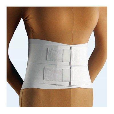 NYOrtho Duo-Compression Lumbosacral Support in White