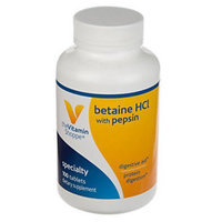Vitamin Shoppe Betaine Hcl With Pepsin