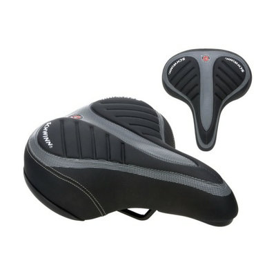 Schwinn Pillow Top Bike Seat - Black