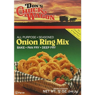 Don's Chuck Wagon Onion Ring Mix, 12-Ounce (Pack of 12)