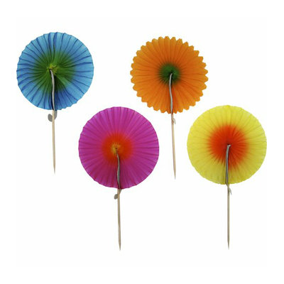 Way to Celebrate Honeycomb Flower Appetizer Picks