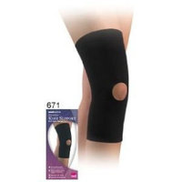 Mediven Neoprene Knee Support with Open Patella, X-Large, Black