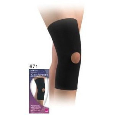Mediven Neoprene Knee Support with Open Patella, X-Large, Black
