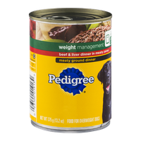 Pedigree® Weight Management Beef and Liver Meaty Ground Dinner