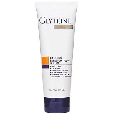 Glytone Protect Sunscreen Lotion SPF 30, 4-Ounce Package