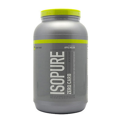 Nature's Best Isopure Zero Carb Apple Melon Protein Drink Mix Powder