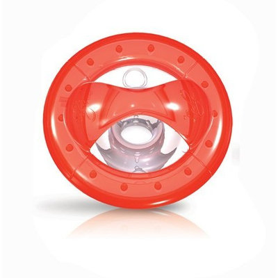 Nuby Cherry Softflex Pacifier, 6 Months and Above, Colors May Vary (Discontinued by Manufacturer)