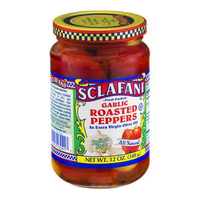 Sclafani Garlic Roasted Peppers