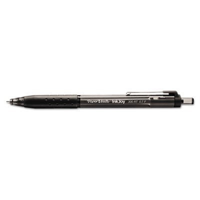 Sanford InkJoy 300RT Ballpoint Pen, 0.7mm, Black Ink