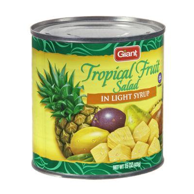Giant Tropical Fruit Salad in Light Syrup