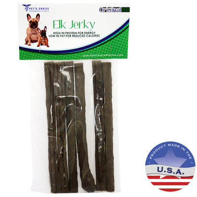 David Shaw Silverware Na Ltd Elk Jerky Treats, 6 Pack