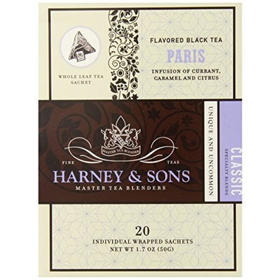 Harney & Sons Harney and Sons Paris Tea, 20 Count (Pack of 6)