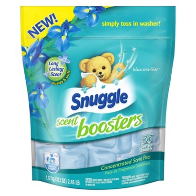 Snuggle Scent Boosters Blue Iris Bliss Laundry Scent Pacs 56 ct