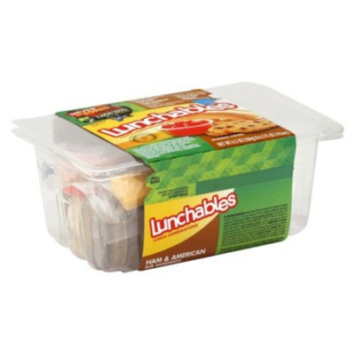 Oscar Mayer Lunchables Ham & American Cheese with Cracker Meal Combinations 12.1 oz