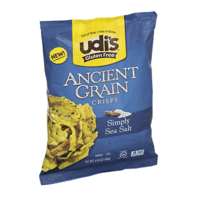Udi's Ancient Grain Crisps Simply Sea Salt