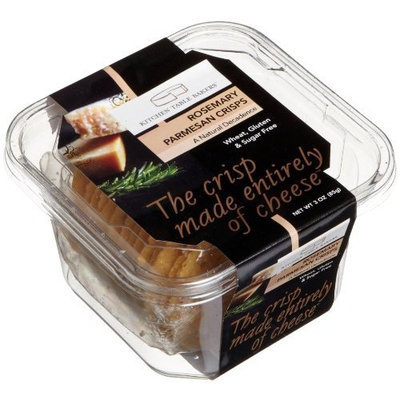Kitchen Table Bakers Rosemary Parmesan Crisps, 3-Ounce Packages (Pack of 4)