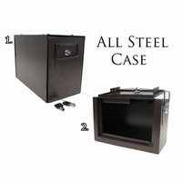 Trademark Commerce Trademark Poker Slimline Drop Box with Mounting Shield includes Locks