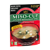 Edward & Sons Miso-Cup Japanese Restaurant Style Natural Instant Soup - 3 CT