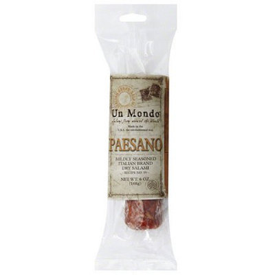Generic Un Mondo Paesano Salami, 6 oz, (Pack of 8)
