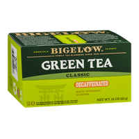 Bigelow Green Tea Decaffeinated Classic - 20 CT