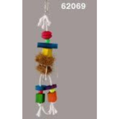 Prevue Pet Products BPV62069 Tropical Teasers Bird Toy, Small/Medium, Hula Doll