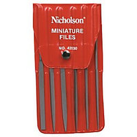 Nicholson Red Wallet (6) Needle Mini Files 42030