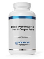 Douglas Laboratories Basic Preventive 4 Iron & Copper Free (Replaces 745287010044) Douglas Laboratori