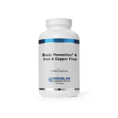 Douglas Laboratories Basic Preventive 4 Iron & Copper Free (Replaces 745287010044) Douglas Laboratori
