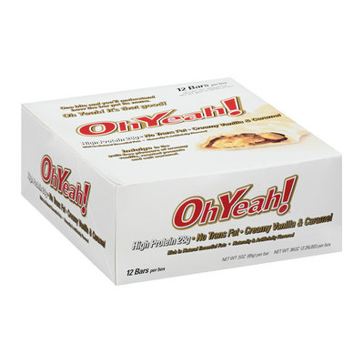 OhYeah! Creamy Vanilla & Caramel Bars