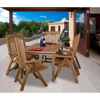 Amazonia Wales 7 Piece Dining Set